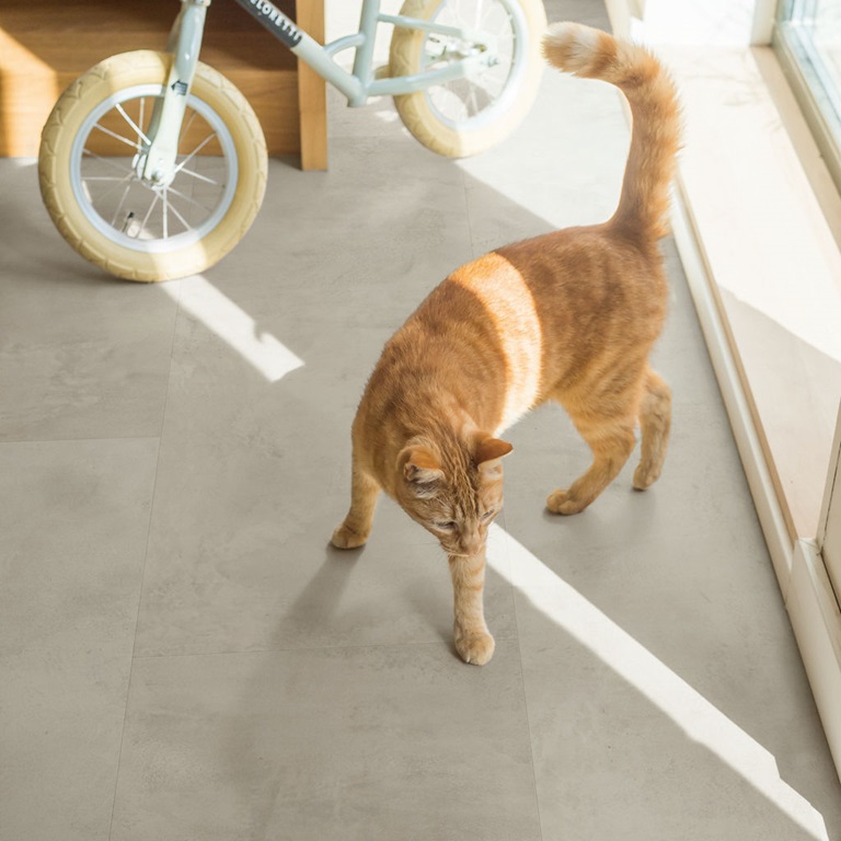 Laminaat breed grijs eiken